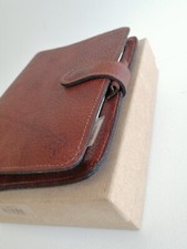 Mulberry Leather Wexford Conker manufactured  1999 agenda organizer filofax