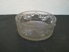 COUPE ART DECO EN VERRE PRESSE