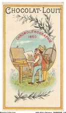 AXYP16-1217-CHROMOS - Chocolat louit - Chromolithographie - 1830