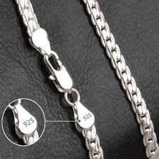 TU PUEDES Cadena De Plata 925 Para Hombre Lucir Elegante Y Atractivo