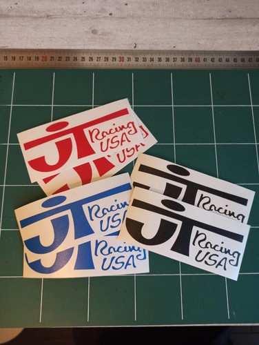 Autocollant racing usa - jt,