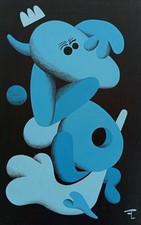 Contemporary Art Painting Acrylic Painting on Canvas Original Signed Artwork 