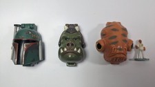 Lot de 3 mini têtes Star Wars  Micro Machines - Galoob