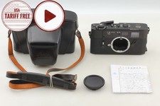 Late 3 Rugs Black [MINT CLA'd + Case] Leica Leitz M5 35mm Film Camera From JAPAN