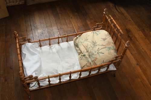 Lit poupee ancien - lit,