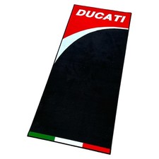 Tapis De Moto Ducati Tricolore Sous-Couche Tapis Garage Circuit