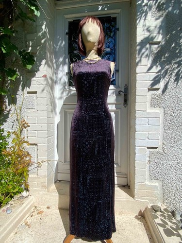 Magnifique robe longue soie - robe,