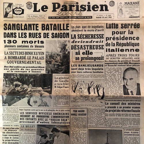 Journal parisien libere - journal, le
