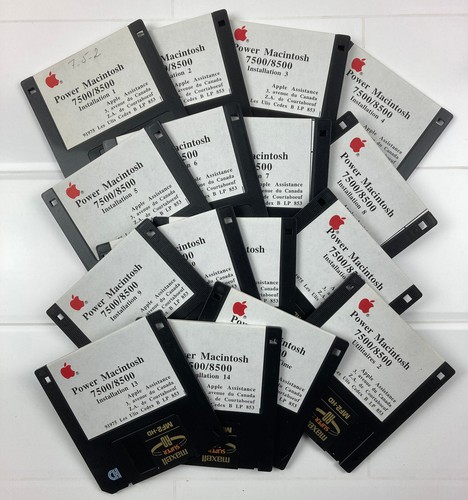 Disquettes avec système - 16,