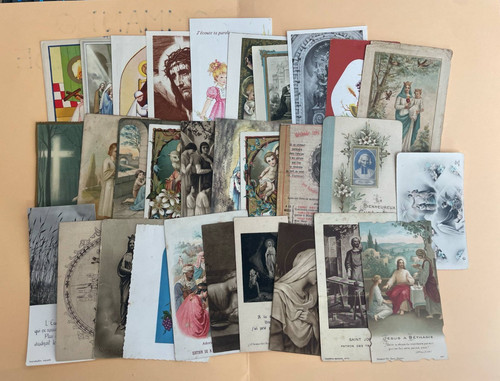 Lot anciennes images - lot,