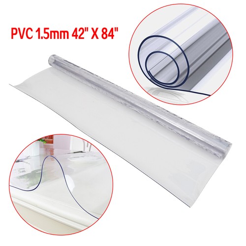 Transparent plastic table - transparent,