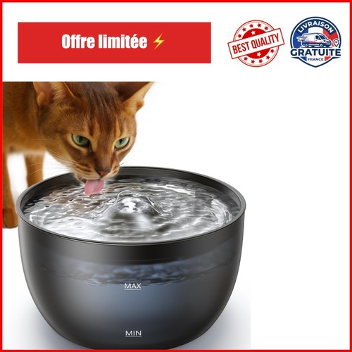Fontaine eau pour chats - à,