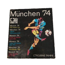 PANINI MUNCHEN 74 WORLD CUP 74 STICKER REMOVED RECUP