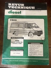 REVUE TECHNIQUE Ford Transit A0407 2.5 D ID DIESEL 1986 1988