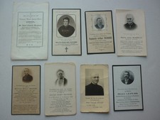 Lot image mortuaire memento