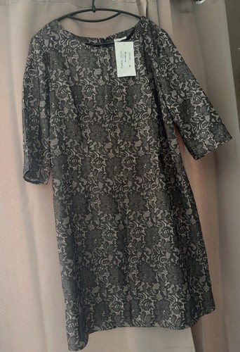 Damart robe fourreau noire - damart,