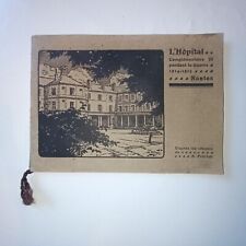 L’hôpital complémentaire 31 pendant la guerre 1914-1915, croquis de A. Fréchet