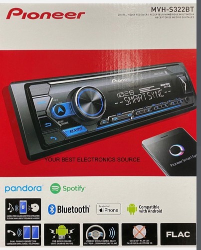 Used pioneer mvh - pioneer, mvh-s322bt