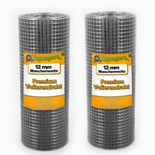 105 m x 0,5 m grillage pour volière, grille métallique, grillage soudé, clôture 