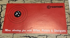 VTG CROSMAN Air Rifle Pistol BB Gun Catalog Booklet 1972 Illustrated 20 Pages