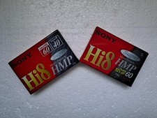 2 Cassette Video Vierge Hi8