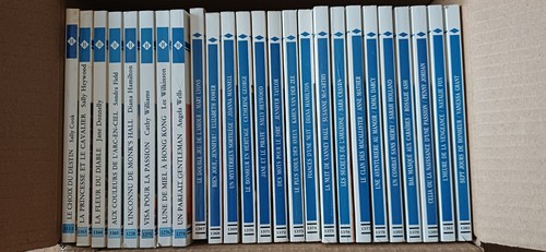 Lot livres harlequin serie - 25,