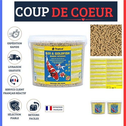 Aliment flottant bâtonnets - aliment, en