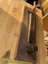 No.1 Old Tool, Antique Kitchen Tool Folk Art Bread Cutter Goldenberg Rare