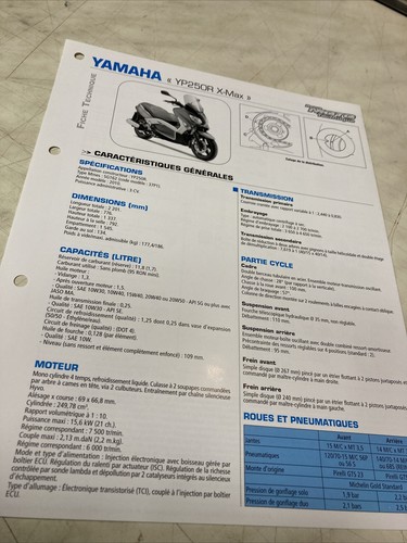Yamaha yp250r max 2010 250 - yp250r,