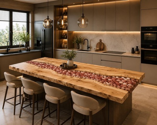 Meuble salle manger - salle, fait