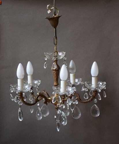 Lustre ancien lumières - lustre, à