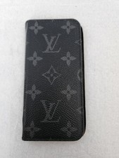 LOUIS VUITTON  Monogram 2018 model smartphone case black IPhone 7 8 Craft