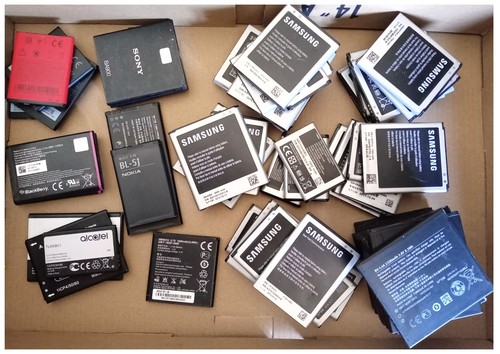 Lot batteries samsung - lot, 60