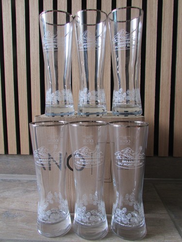 Lot verres à bière - 6,