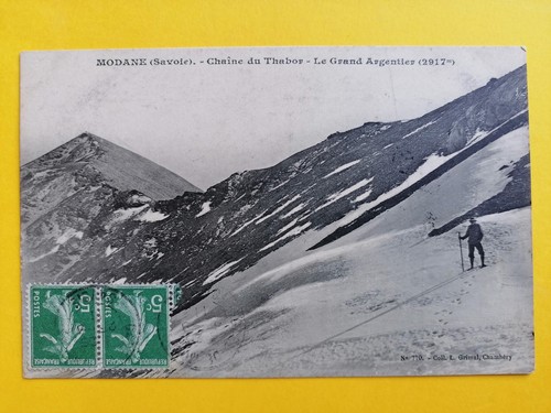 Cpa modane écrite en - cpa,