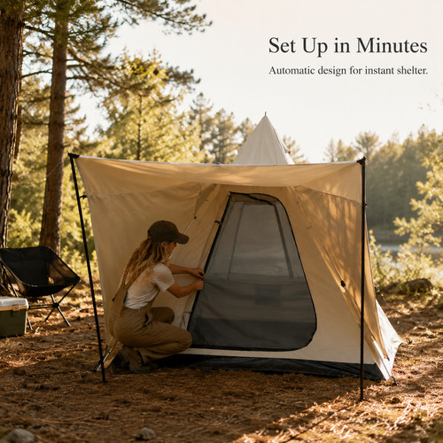 Tente tipi 2 personnes - 1,