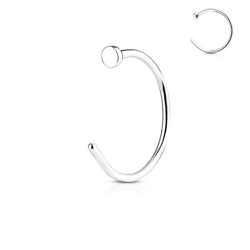 Piercing nez avec plat - piercing,