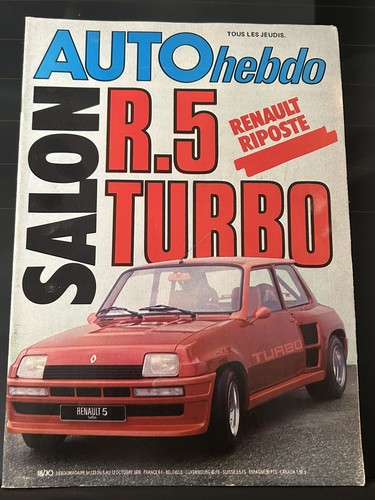 Auto hebdo autohebdo 133 - hebdo,