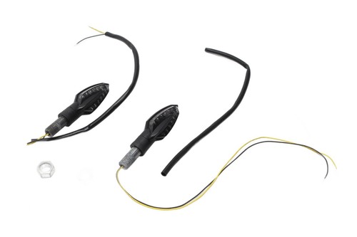 Clignotants avant noir paire - clignotants,