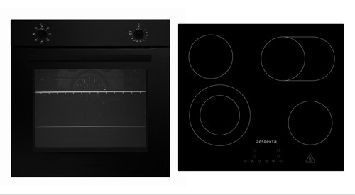 Four fourneau mat noir - four,