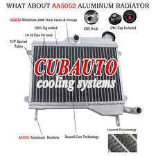 Pour Yamaha TZR250 1KT TZR 250 Aluminium Amélioré Courses Moto Radiateur