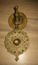 Ancienne Poignée Heurtoir de porte Oriental en Bronze