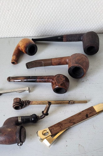 Lot pipes anciennes - 6,