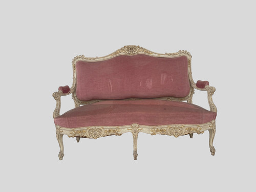 Canapé banquette louis - canapé,
