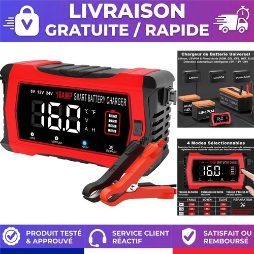Chargeur batterie intelligent