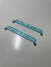LEGO x2 TrLtBlue Roller Shutter Door 4218 30061 Set 60004 7208 7744 7945