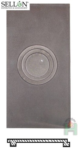 Plaque cuisson avec anneaux - plaque,