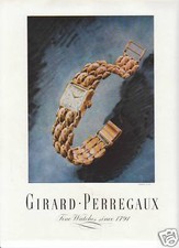 Publicité ancienne montre