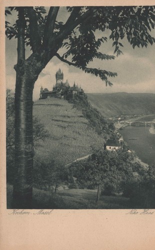 Ancienne carte postale kochem - carte,