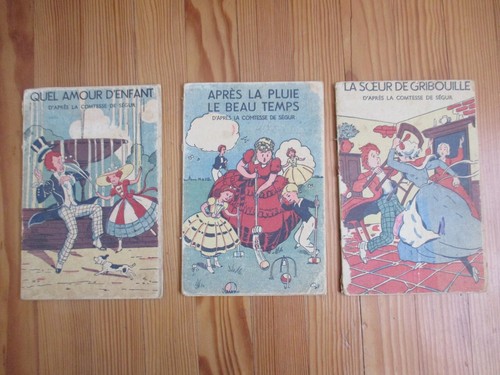 Lot trois livres enfants - lot,